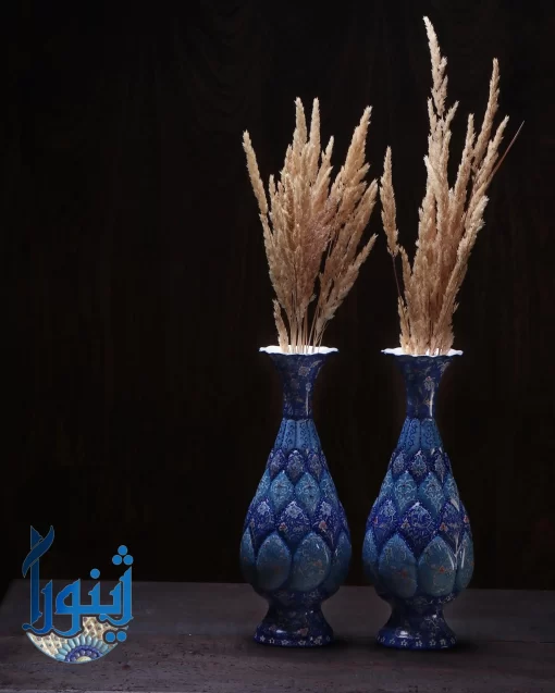 گلدان میناکاری26cm