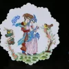 بشقاب میناکاری20cm