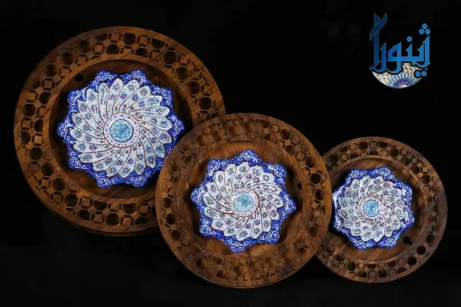 بشقاب سری سه تایی