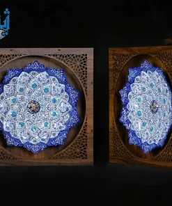 بشقاب میناکاری20cm