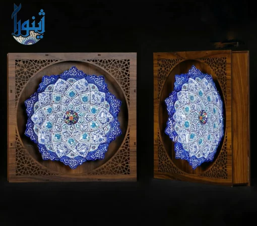 بشقاب میناکاری20cm